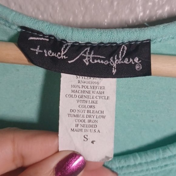 Turquoise midi dress - Picture 5 of 6